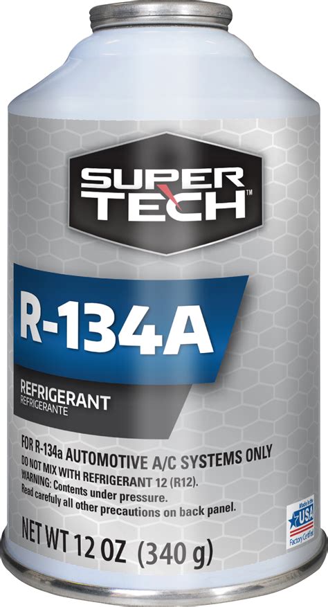 Super Tech R 134a Refrigerant Can 12 Oz