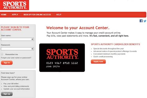 Some cards are store specific, which means you can only use them at the namesake store. Comenity Bank - Sports Authority Credit Card | MyCheckWeb.Com