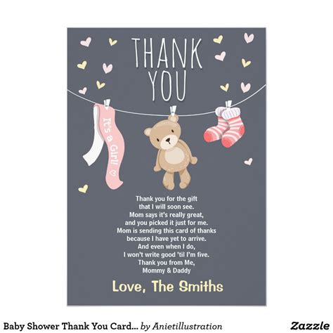 √ Cute Baby Shower Thank You Sayings