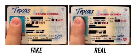 Blank Texas Id Card Template