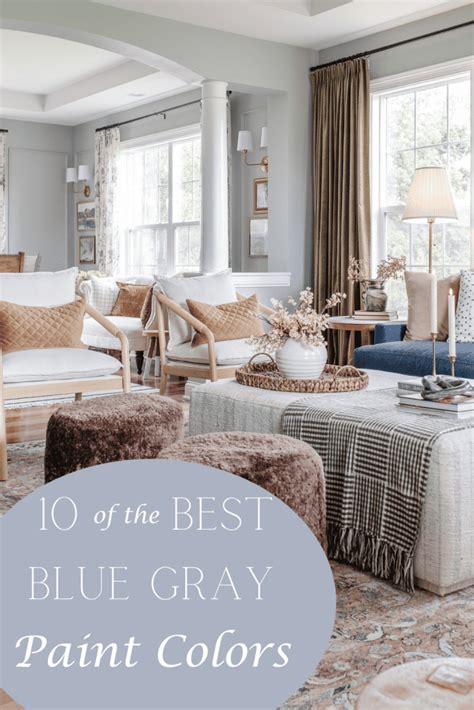 The 10 Best Blue Gray Paint Colors Lantern Lane Designs
