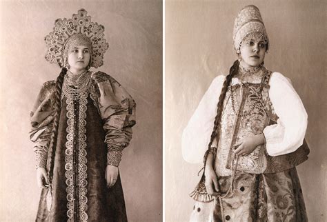Traditional Female Costumes From All Over The Russian Empire Photos Russia Beyond