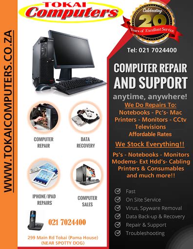 Computer jobs now available in cape town, western cape. Tokai Computers - Computer Shop in Cape Town