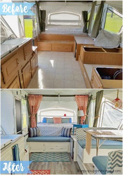 Amphibious camper allows travel both on land and on. Tracy's Pop Up Camper Makeover | Popup camper remodel ...