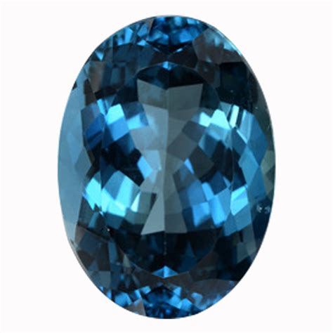 Oval London Blue Topaz Gemstone Sonara Jewelry