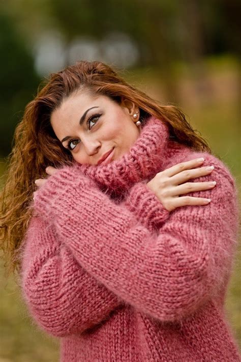 Tiffy Mohair Mohair Sweater Fluffy Sweater Hand Knitted Sweaters