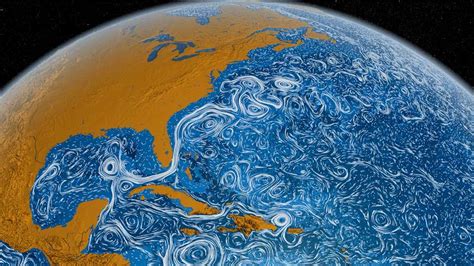 Noc Global Ocean Currents Simulation Marine Waste Distribution