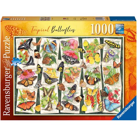 Ravensburger Tropical Butterflies 1000 Piece Jigsaw Puzzle