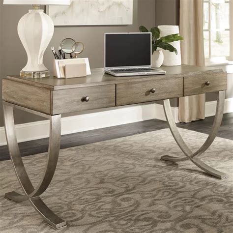 It took him approx 45 minutes to assemble this desk. Brayden Studio Dilbeck Desk | Wayfair (With images ...
