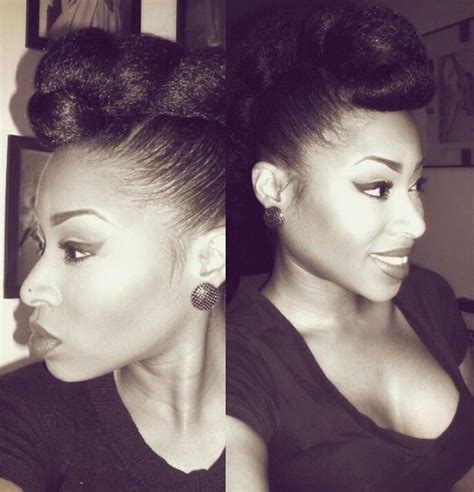These examples of natural hair with a funky twist, should give you inspiration for your hairstyles. Funky Bun | Protective hairstyles for natural hair ...