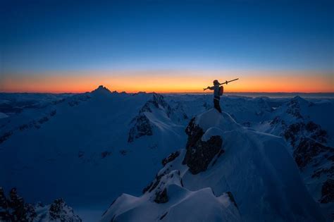 Sunset Skiing Image National Geographic Your Shot Photo Of The Day