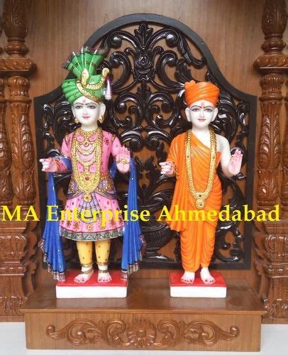 Lord Swaminarayan Marble Statue Murti At Rs 45000 In Ahmedabad Id
