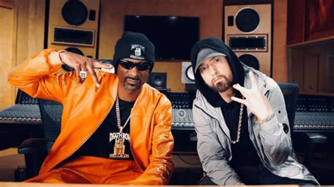 Eminem et Snoop Dogg réconciliés Un nouveau feat des deux rappeurs fait fureur