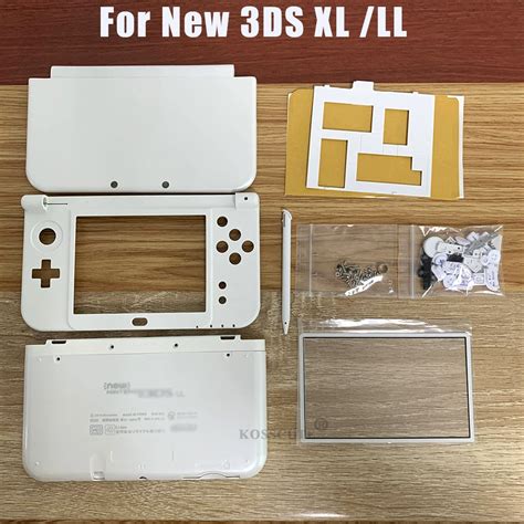 Reemplazo De Cobertura Completa Para Nintendo New 3ds Ll Carcasa Para