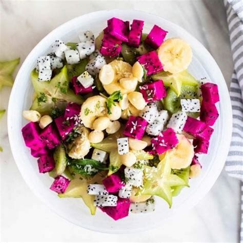 Dragon Fruit Salad Sunkissed Kitchen