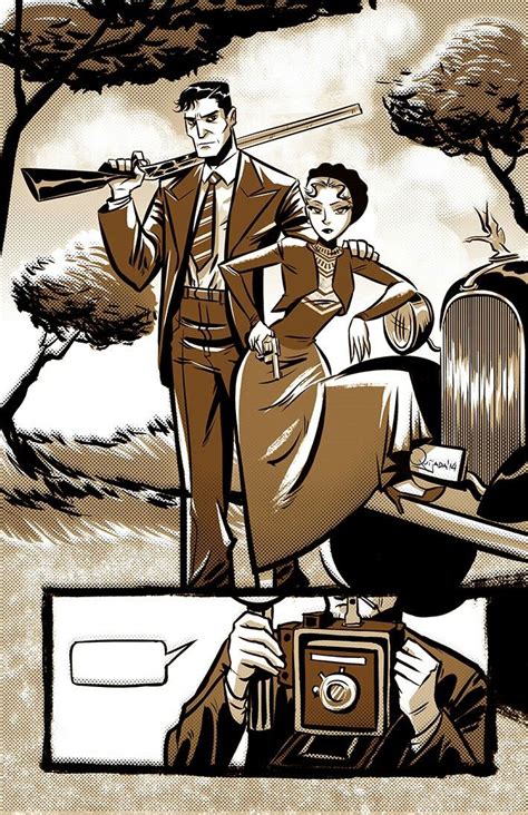 Awasome Drawing Bonnie And Clyde Art References