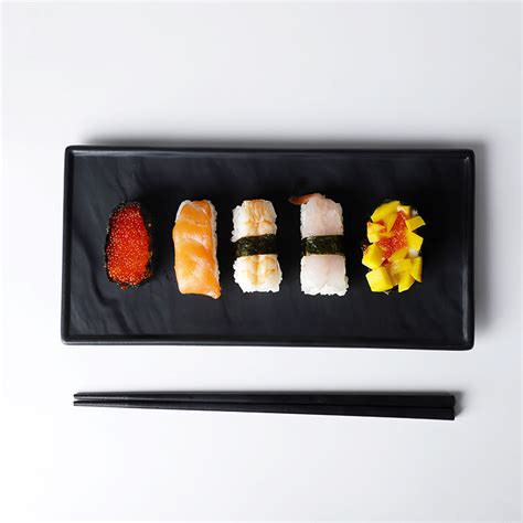 Restaurant Rectangular Dinner Plates Better Quality Japanese Sushi