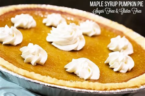 Maple Syrup Pumpkin Pie