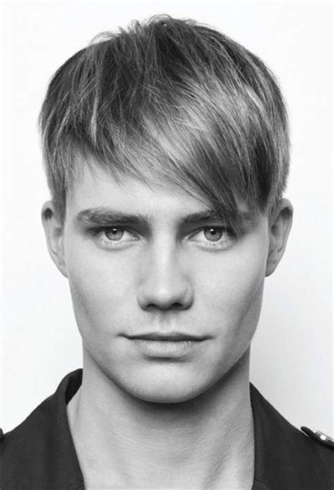 First, angular fringe haircut is a huge trend among male fashion bloggers and models. 16 Angular Fringe Hairstyle Ideas For Men - Styleoholic
