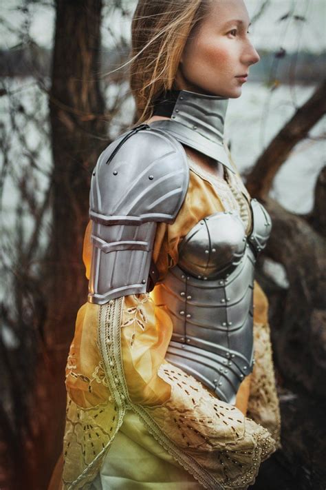 Steel Armor Pauldrons Queen Of The Lake Pair Of Shoulders Fantasy Cosplay Fantasy Costumes