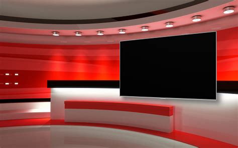 Tv Studio Backdrop For Tv Shows Tv On Wall News Studio The Perfect