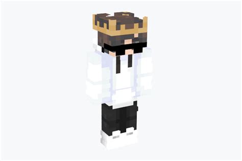 White Hoodie Minecraft Skin