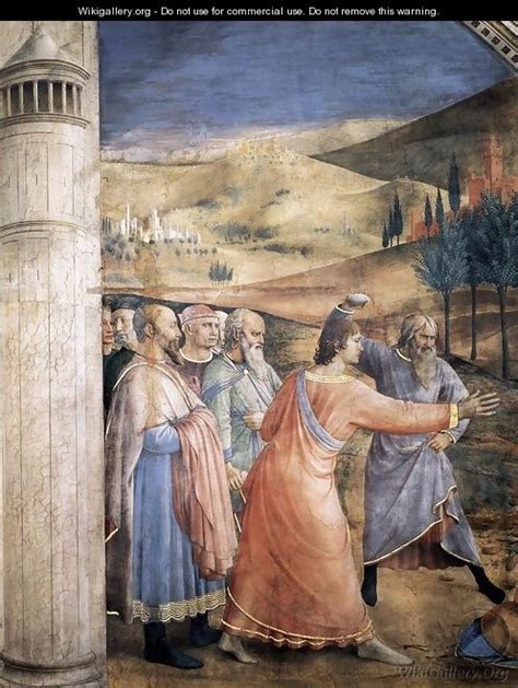 The Stoning Of St Stephen Detail Angelico Fra