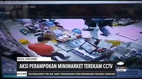 Aksi Perampokan Minimarket Terekam Cctv Redaksi Pagi 100920 Youtube