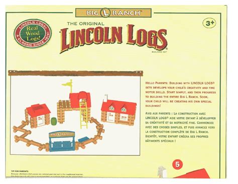 Knex Lincoln Logs Big L Ranch Instruction Book Pdf Download Manualslib