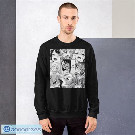 Ahegao Face Anime Hoodie T Shirt Banantees