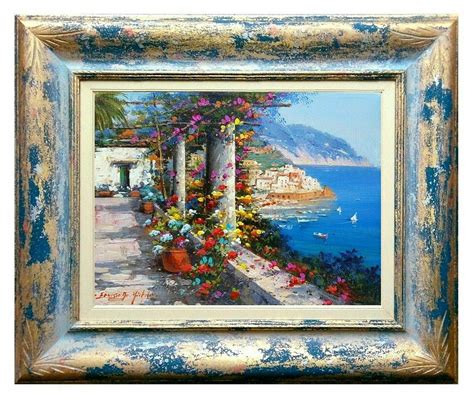 Amalfi Sea Painting 2020 Painting By Ernesto De Michele Fine Art