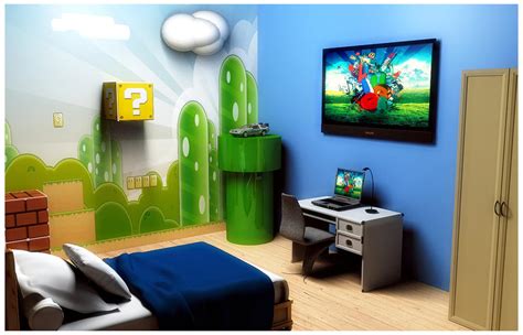 Super Mario Bros Bedroom By Luiggi26 On Deviantart