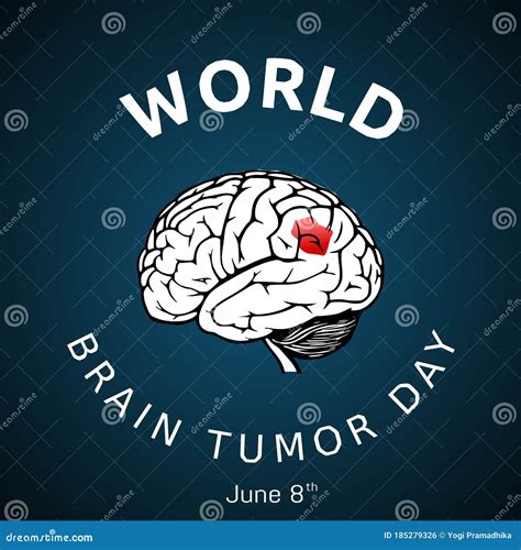 World Brain Tumor Day Vector Illustration Stock Vector Illustration