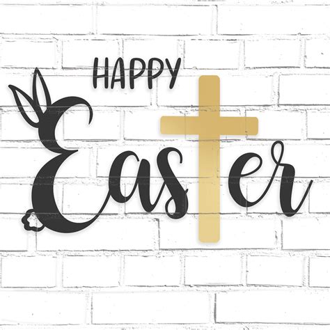 Happy Easter Svg Religious Easter Cross Svg Boys Easter Etsy