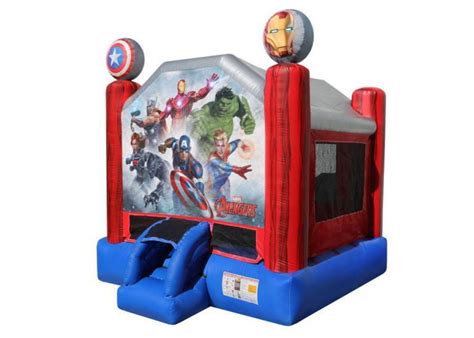 Marvel Avengers Bounce House Superhero Bounce House Rental In Fl