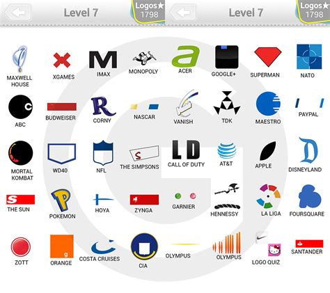 Logo Quiz Expert Level 7 Type Logos