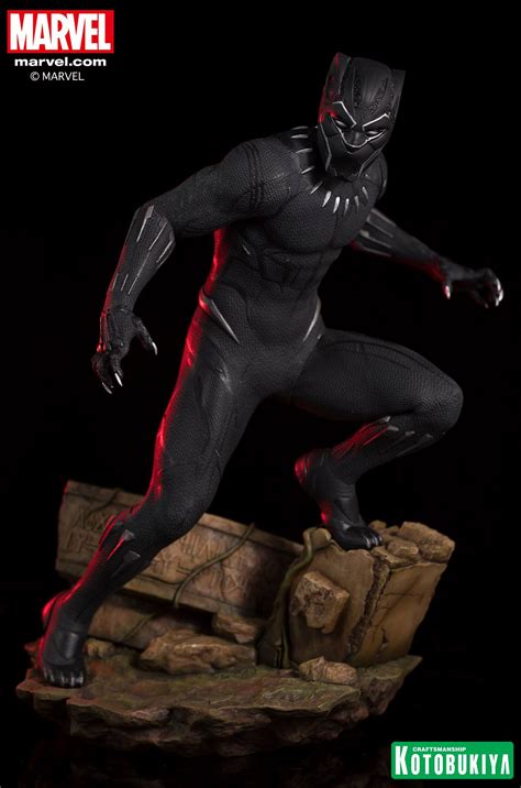 Marvel Black Panther Movie Black Panther Artfx Statue By Kotobukiya