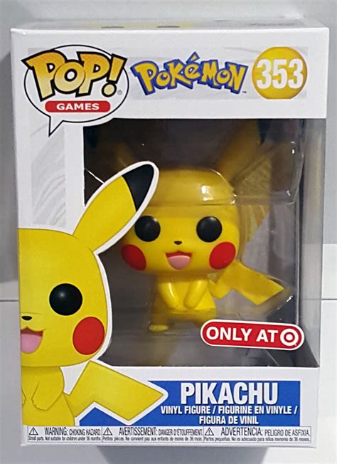 Funko Pop Games Pokemon Pikachu 353 Exclusive Funko Products