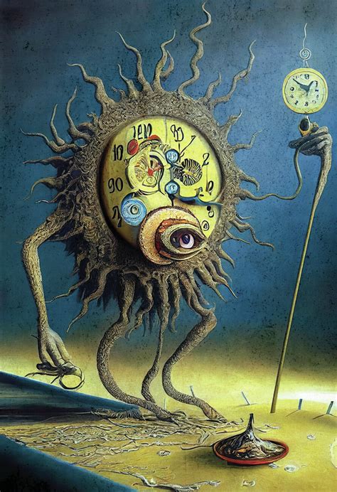 Surrealist Art Clocks