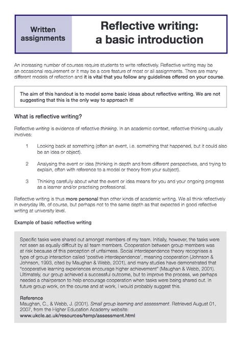 But for this purpose, there must be a basic idea about the sample reflective essay that can be used to understand the format and pattern of writing it. The 25+ best Reflective journal ideas on Pinterest | Journalling, Self discovery and Journal