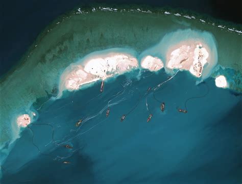 Южно китайское море на карте спорные острова Four