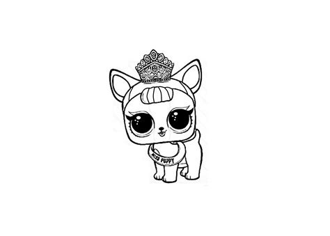 Each doll is a great example of fashion and style. LOL Surprise Pets coloring pages to download and print for ...