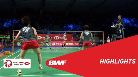 Bwf‏подлинная учетная запись @bwfmedia 20 окт. DANISA DENMARK OPEN 2018 | Badminton WD - F - Highlights ...