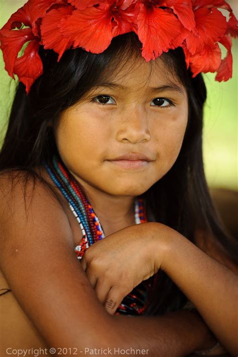 Young Embera Indian Panama Embera Molas Panama Molas