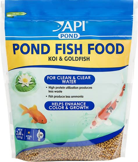 Api Pond Koi And Goldfish Food 268 Lb Bag
