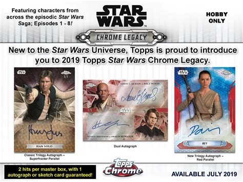 Dec 19, 2019 · 1977 topps star wars overview. 2019 Topps Star Wars Chrome Legacy Trading Cards - Go GTS