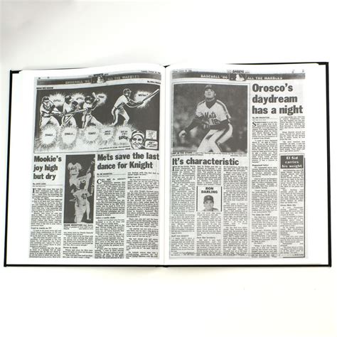 “history Of The New York Mets” Newspaper Book Shop The Tribune Publishing Official Store