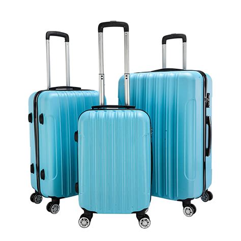 Segmart Clearance 3 In 1 Suitcase Sets With 4 Wheel Lightweight