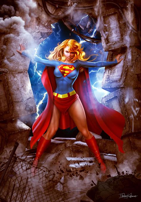 [fan art] supergirl by isikol r dccomics