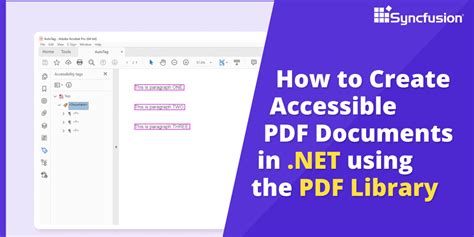 How To Create Accessible PDF Documents In NET Using The PDF Library DEV Community